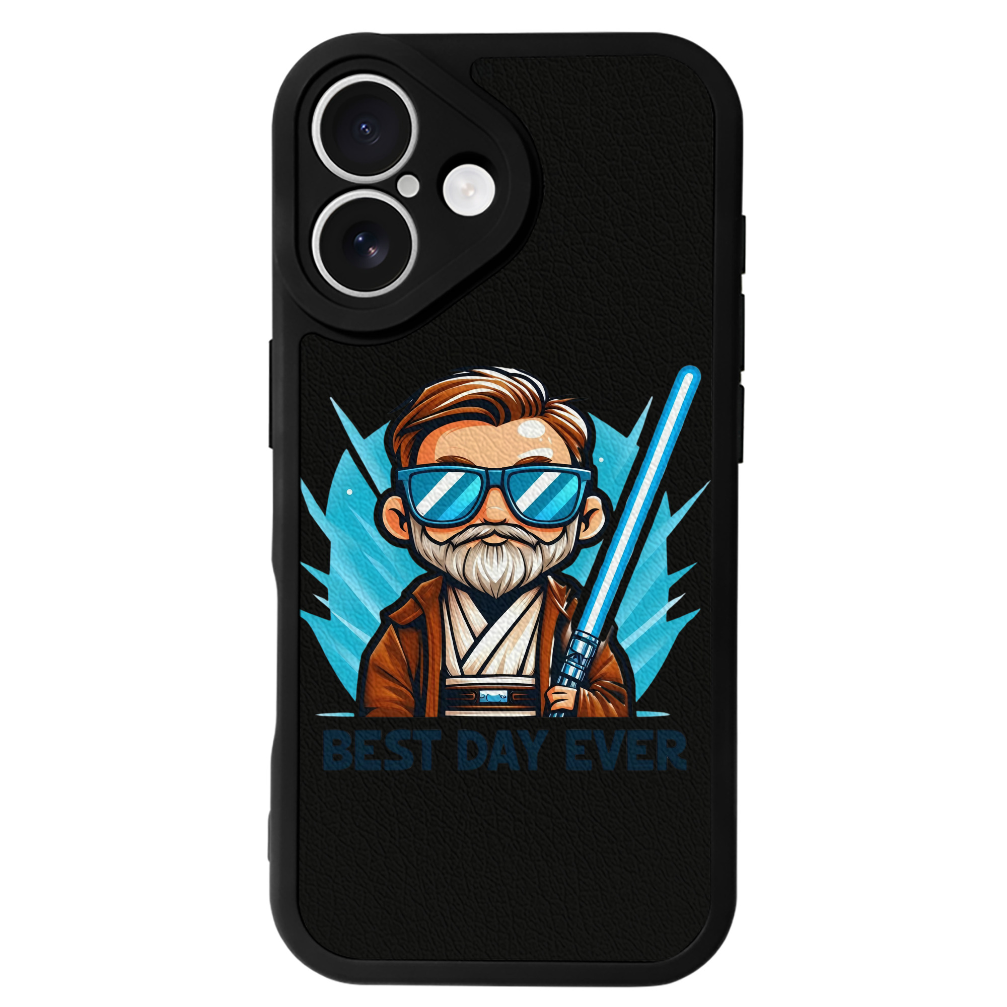 （画像用） スター・ウォーズ Star Wars 【iPhone 16シリーズ対応】シリコンスマホケース（レザー調） 材質：シリコン